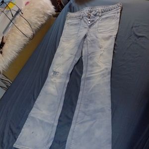 American Eagle Outfitters Braided Waist Jeans